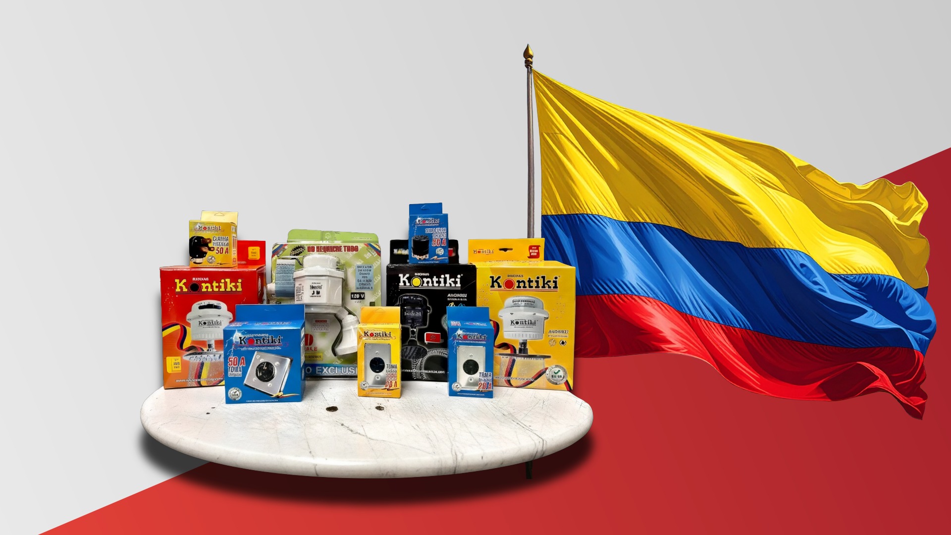 Kontiki Hecho en Colombia